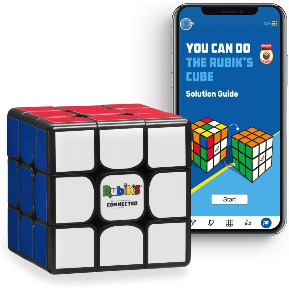 Rubik’s Connected Cube Smart Digital Puzzle for All Ages