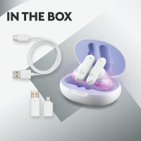 Logitech G FITS: Custom-Fit Wireless Gaming Earbuds with Lightspeed - Immersive Audio