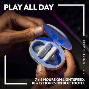 Logitech G FITS Wireless Gaming Earbuds with Lightspeed