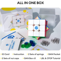 GAN 356 i Carry Smart Cube - Magnetic 3x3 Puzzle for All Levels