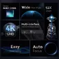 Tenveo Caméra PTZ 4K UHD 12X Zoom Optique : Capturez lExcellence pour vos Conférences et Livestreams!