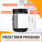 HOT KUP Smart Heated Coffee Mug: 14oz Temperature Control, Perfect Hot or Cold Drinks!