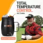 Tasse Chauffante Intelligente HOT KUP: Contrôle de Température Parfait, 14oz - Noir Élégant