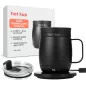 Tasse Chauffante Intelligente HOT KUP: Contrôle de Température Parfait, 14oz - Noir Élégant