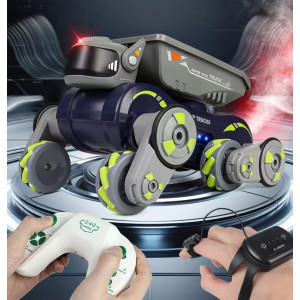 Exciting Robot Dog RC Car with Gestures, Lights, Music & Stunts for Kids 5–12