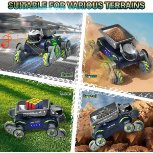 Exciting Robot Dog RC Car with Gestures, Lights, Music & Stunts for Kids 5–12