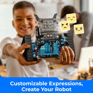 mBot2 Rover Coding Robot for Kids 8–12+: Build, Code, and Explore STEM Fun