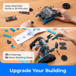 mBot2 Rover Coding Robot for Kids 8–12+: Build, Code, and Explore STEM Fun