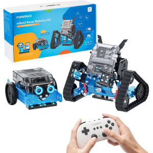 mBot2 Rover Coding Robot for Kids 8–12+: Build, Code, and Explore STEM Fun