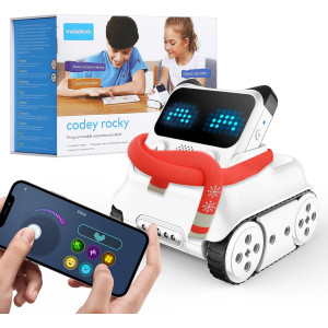 Codey Rocky: Fun, hands-on coding robot for kids! Learn, play, and program with your phone.