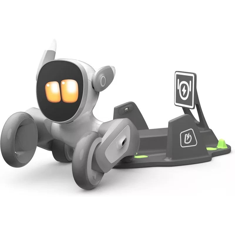 Smart Robot Pet – An interactive companion with AI features, emotions, and smart charging station!