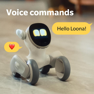 Smart Robot Pet – An interactive companion with AI features, emotions, and smart charging station!