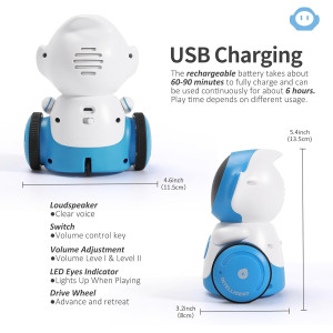 Your child’s new best friend: a smart, dancing, singing, voice-controlled robot!