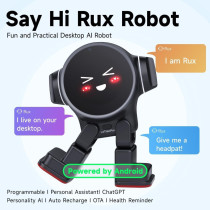 Rux AI Smart Pet Robot Interactive Desktop Companion with AI Chat