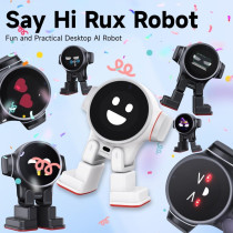 Rux AI Smart Pet Robot Interactive Desktop Companion with AI Chat