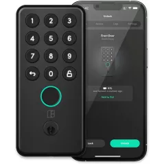 Smart Deadbolt Lock – Unlock with fingerprint, PIN, or Alexa. Secure, simple, and smart!