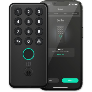 Smart Deadbolt Lock – Unlock with fingerprint, PIN, or Alexa. Secure, simple, and smart!