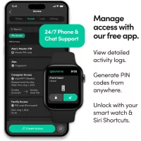 Serrure Connectée Igloohome: Empreinte Digitale, Code PIN, Alexa - Sécurité Intelligente et Facile!