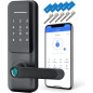 Nyboer 7-in-1 Smart Lock: Fingerprint, App, Keypad & Voice Control for Ultimate Home Security