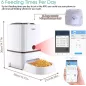 Distributeur Automatique Intelligent 6L avec Caméra Iseebiz - Nourrissez Votre Animal Partout, À Tout Moment!