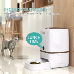 Distributeur de Croquettes Intelligent avec Caméra et Contrôle via Appli