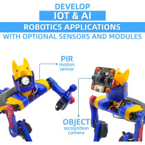 Kit Robot Chien Bittle X | Programmable, Apprentissage STEM & Voix