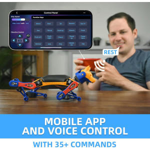 Build & code Bittle X – Your own smart, voice-controlled robot dog! Programmable & open source.