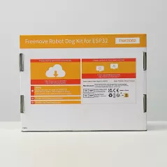 Kit Robot Chien Intelligent FREENOVE: Apprenez la Robotique en Samusant! Programmable, Caméra, et Contrôle App