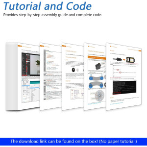 Smart Robot Dog Kit – With camera, sensors, app control & coding fun for STEM learning!