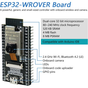 Smart Robot Dog Kit – With camera, sensors, app control & coding fun for STEM learning!
