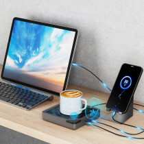 Smart Coffee Mug & Candle Warmer Auto Shut Off USB Charging