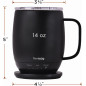 Nextmug: Self-Heating Coffee Mug - Keeps Your Drink Perfectly Hot for Hours! (14oz)