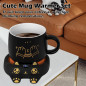Cute Cat Mug Warmer Set: Keep Your Coffee Warm with Auto Shut-Off & 3 Temp Settings!