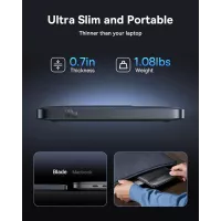 Baseus 100W Power Bank — Ultra-slim 20,000mAh fast charger with 4 ports for all your devices!
