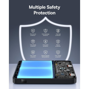 Baseus 100W Power Bank — Ultra-slim 20,000mAh fast charger with 4 ports for all your devices!