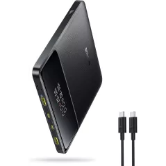 Baseus 100W Power Bank — Ultra-slim 20,000mAh fast charger with 4 ports for all your devices!