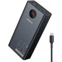 Power Bank 40000mAh 65W USB-C Fast Charging for Laptops & Phones