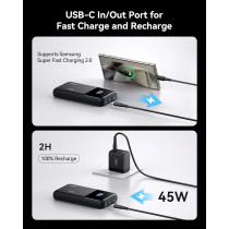 Batterie Externe INIU 65W 20000mAh Charge Rapide et Polyvalente