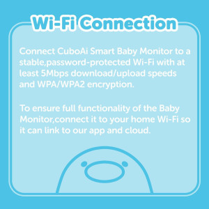 Cubo Ai Sleep Safety Bundle — Smart baby monitor with sleep sensor, HD night vision, AI alerts & analytics!