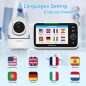 HelloBaby 5 No WiFi Baby Monitor: 30H Battery, Remote Pan-Tilt-Zoom, Secure & Hack-Proof!
