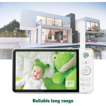 LeapFrog LF930HD Baby Monitor: 7” HD Display, Remote Access & More