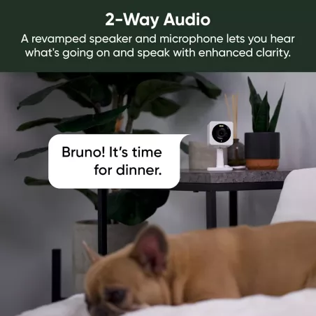 Wyze Cam OG : Sécurité HD Intérieure/Extérieure avec Vision Nocturne Couleur et Audio Bidirectionnel