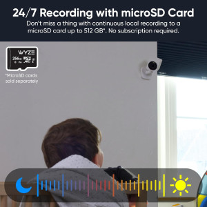 Smart Security Camera — 1080p HD, color night vision, motion alerts & 2-way audio for in/outdoor safety!