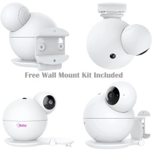 Smart Baby Monitor — 2K video, 355° pan, cry alerts, 2-way talk, moonlight projector & temp/humidity alerts!