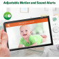 LeapFrog 7 HD Baby Monitor: 360° View, Color Night Vision, & Two-Way Talk