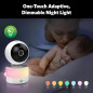 LeapFrog 7 HD Baby Monitor: 360° View, Color Night Vision, & Two-Way Talk
