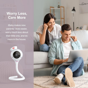 iBaby Smart Baby Monitor — 1080P HD WiFi video, breathing & movement tracking, 2-way audio, alerts & night vision!