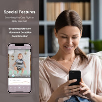 iBaby Smart Baby Monitor HD Camera, Breathing & Motion Tracking