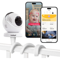 WiFi Baby Monitor with Camera | Sleep, Cry & Cough Detection, Audio