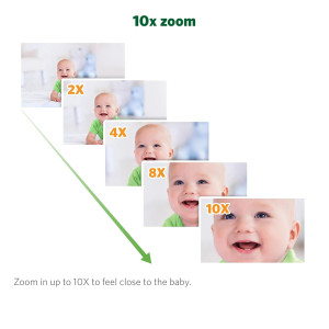 LeapFrog Scout LF2911 — 1080p HD baby monitor with WiFi remote, 360° view, 2-way talk, night vision & lullabies!